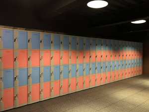 Small Size ABS Plastic Padlock Locker for GYM Sport Fitness Center - Product Image 2