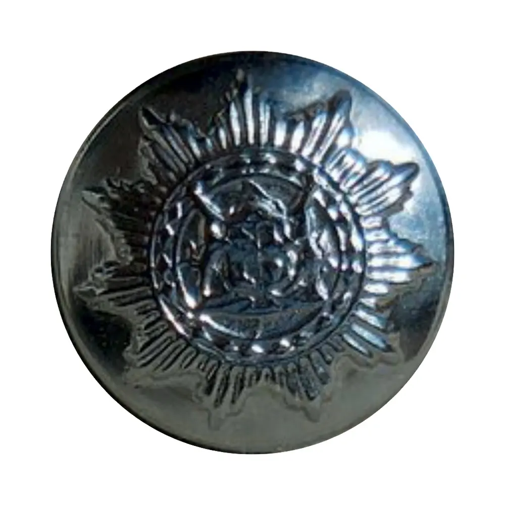 Toptan krom üniforma ceket Metal altın gümüş düğmeler askeri hava kuvvetleri donanma polis tunik ceketler giyim Metal düğme