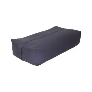 Eco friendly yoga reforçar travesseiro e reforçar capa de almofada de yoga