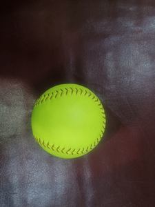 Logo personalizado de alta calidad, oficial, de fábrica, entrenamiento de béisbol, Softball, blanco y amarillo - Product Image 2