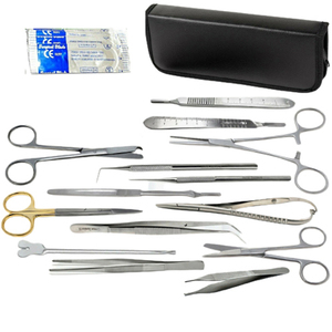 German 54 PC Minor Surgery Dissection Dissecting Student Kit Surgical Instrument - Product Image 1