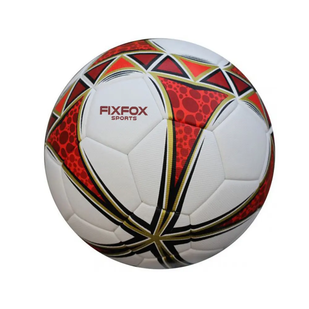 Pallone da calcio termico in pelle PU in PVC termosaldato personalizzato di nuova progettazione