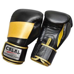 Guantes de boxeo de cuero sintético fino para niños, nuevo diseño, guantes de boxeo de cuero PU con gancho y bucle, para entrenamiento - Product Image 3