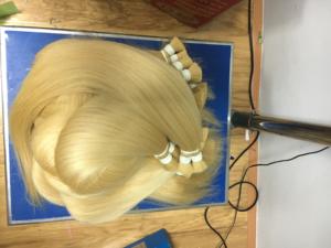 Extensión de cabello virgen vietnamita Michair Company's Blonde #613 100g Estilo recto Vendedores de cabello humano crudo - Product Image 5