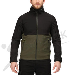 New Arrival Men's Breathable Hooded Softshell Jacket New Design Waterproof Windproof Outdoor Lightweight Men's Softshell Jacket - Product Image 1