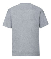 T-shirts en coton biologique 100% coton/fibre de bambou, logo personnalisé, manches courtes, vente en gros