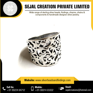 Top Wedding Jewelry 925 <b>Sterling</b> Tribal <b>Silver</b> <b>Rings</b> - Product Image 6