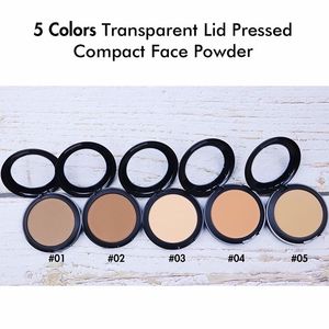 Bán Buôn Chất Lượng Cao Thương Hiệu Tùy Chỉnh Nhãn Hiệu Riêng 5 Màu Com-Pact Powder Matte Mặt Trang Điểm Ép Bột - Product Image 2