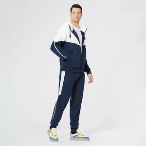 Chaqueta cortavientos con cremallera personalizada de alta calidad para hombre, chándal deportivo de nuevo diseño con cierre de cintura elástica para adultos - Product Image 3