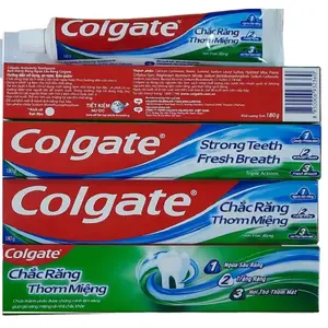 Vente chaude dentifrice oral blanchissant adulte Col Gate Dentifrice Super Strong