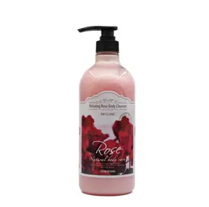 Limpador corporal hidratante 3w, creme de banho banho k-beauty coreia para lavar o corpo, higienizador, gel de beleza