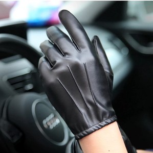 Guantes de Cuero Vacuno Pakistan-Outdoor, Casuales, para las Cuatro Estaciones, Marca PK Leather, Largos hasta la Muñeca - Product Image 2