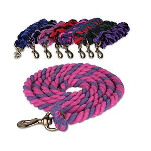 Corde de plomb de cheval en coton conçue sur mesure métal Durable équitation naturelle Style équestre vêtements de sport occidentaux licou de cheval - Product Image 4