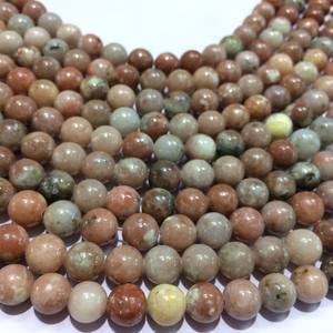 ลูกปัดพลอยโรโดไนท์สีเหลืองธรรมชาติสี100% 10-11มม. เครื่องประดับ DIY หลากสีน้ำจืดทำให้เส้นที่มีค่าในการเพาะเลี้ยงหลวม" - Product Image 1