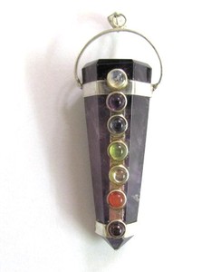 Comprar Chakra Punto de amatista colgante de plata 925 | Compra Chakra Punto de amatista colgante de plata 925 - Product Image 1