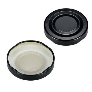 Frasco de vidrio, tapa de metal, con giro - Product Image 1