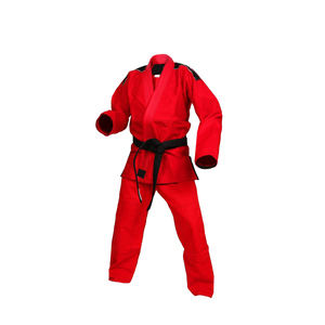 High Quality Custom Logo Karate Uniform Eco-Friendly 100% Cotton Unisex Comfortable Long Sleeves Professional <b>Martial</b> <b>Arts</b> <b>Wear</b> - Product Image 1