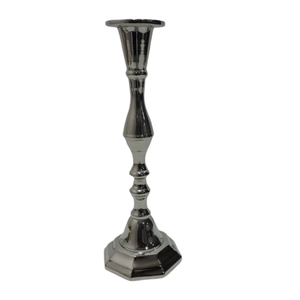 Luxury Metal Candle Stand for Home Assessors Other Pillar Home Decor Metal <b>Silver</b> Color for Best Polished for Sale - Product Image 1