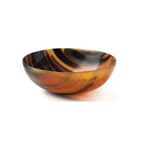 Cuenco de cuerno de tamaño Real hecho a mano para ensalada, cuenco con claxon, precio barato, alta calidad, natural y pulido - Product Image 4