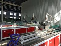 JWELL - wpc — machine à extrudeuse de meubles, pour la fabrication de planches à plinthes en pvc