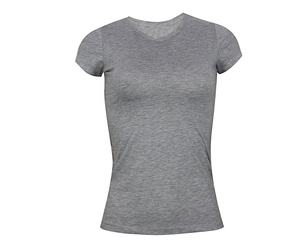 Completa negro largo de manga de las mujeres negro con cuello en v Camiseta de calidad y precio barato - Product Image 5