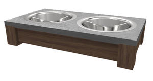 Bol pour chien en acier inoxydable 100%, avec support en fer, design Unique, personnalisé, vente en gros depuis l'usine - Product Image 2