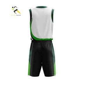 Alta calidad 100% poliéster niños baloncesto Jersey nuevo diseño uniformes conjuntos Rafel Mart Industrie barato - Product Image 2