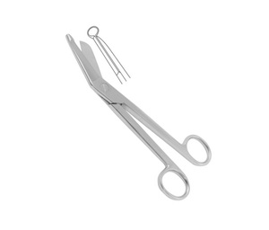 Instrumentos quirúrgicos de alta calidad, tijeras de vendaje Esmarch de 20 cm, cuchillas cortas de acero inoxidable, grado alemán - Product Image 4