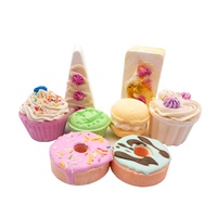 Emballage personnalisé en gros OEM pour SPA, hydratant, blanchissant, micro-bulles, marque privée, cupcake, donut, pour enfants, bio, 100% bain