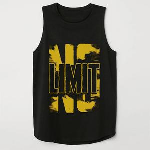 Nouvel arrivage de débardeur de gym côtelé avec logo imprimé personnalisé, solide, noir, blanc, sans manches, entraînement sportif, fitness, muscles et côtes pour hommes - Product Image 3