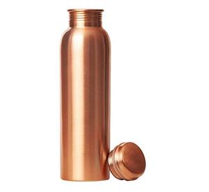 1000ml 100% Pure Copper <b>Water</b> <b>Bottle</b> Matte <b>Plain</b> Antique Design Lacquer Engraving No Joint Eco-Friendly Outdoor Business Gifts - Product Image 1