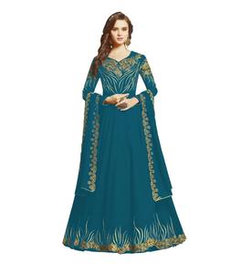 Lehenga Choli en soie avec dupatta, dernier modèle de broderie de créateur, travail de séquence, tenue de mariage moderne, prix bas, vêtement ethnique - Product Image 4