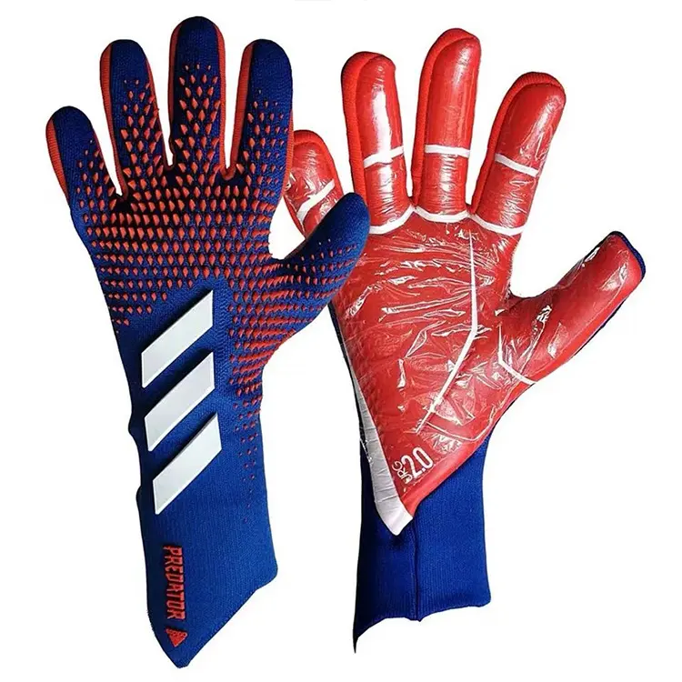 Wholesale Breathable Professional Football Gloves Training Football Best Goalkeeper Latex Gloves