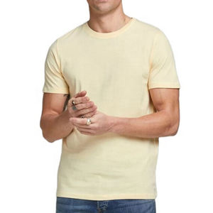 Vêtements pour hommes T-shirts High Street Style O Neck Short Sleeve Cotton Breathable Summer OEM Custom Design Cheap Price Man T Shirt - Product Image 1