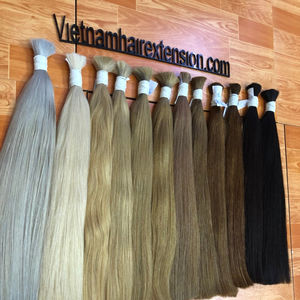 Extensiones de Cabello Humano Virgen Remy de Doble Trama - Estilo Ondulado Profundo Negro Azabache, Negro Oscuro, Marrón Chocolate Oscuro, Marrón Rojizo 100g - Product Image 1