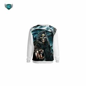 Sweat-shirt en polaire léger unisexe pour homme, personnalisé avec logo par sublimation, imprimé sur mesure OEM - Product Image 6