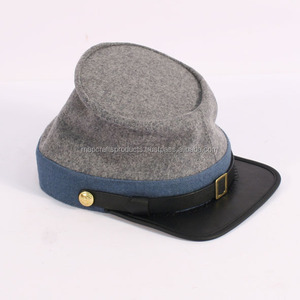 Bán Buôn Khuyến Mại Tùy Chỉnh Thêu Logo 100% Len Người Đàn Ông Của Bộ Binh Dân Sự Kepis Mũ - Product Image 4