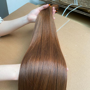 100% cabello vietnamita crudo en cabello humano de alta calidad color natural súper hueso liso precio asequible - Product Image 1