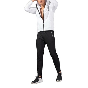 Survêtement de deux pièces pour hommes, haut à capuche et pantalon, survêtement à manches longues, Logo personnalisé - Product Image 1