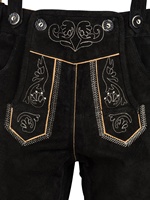 Ensemble de Costumes pour hommes, haut en cuir, avec bretelles, chaussures et chaussettes, 10 pièces, 6 pièces