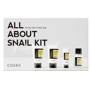 Koreano mini caracol produtos de cuidados com a pele, cosrx rx avançado kit de caracol