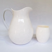 Pichet à eau en plastique acrylique, carafe pour boissons