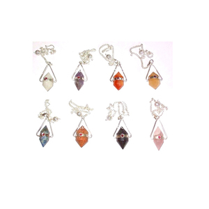 Piedras preciosas Vogel con granate péndulos - Product Image 1