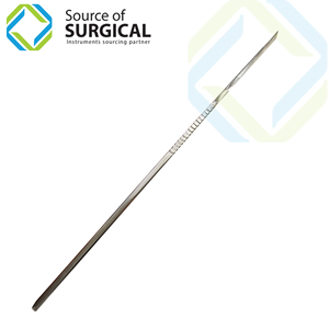 Gouge Ranura interna Gubia manual de 0,8mm con mango de acero inoxidable - Product Image 3