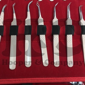 ใหม่แหนบต่อขนตาแหนบขนตาสำหรับการต่อขนตาโลโก้อย่างยั่งยืนสแตนเลสขนตาขนมิงค์ - Product Image 6