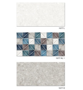 กระเบื้องผนังเซรามิกเคลือบมัน30x60ซม. สีเขียวขัดเงาพอร์ซเลนหินอ่อนกระเบื้องโมเสค exterio 200x300มม. โดยตรง Foshan - Product Image 2