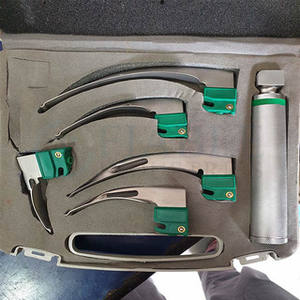 ชุดเครื่องมือวินิจฉัยหลอดเลือดไฟเบอร์ออปติกพร้อมไฟ LED และใบมีดแมคอินตูชชุดเครื่องมือสำหรับการตรวจสายตา - Product Image 6