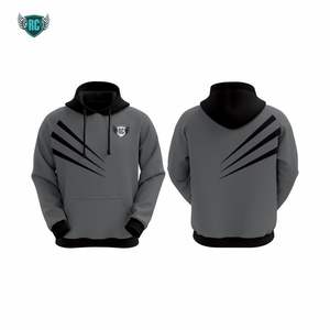 Wholesale 100% Polyester Men's <b>Hoodies</b> Top Level Custom <b>3D</b> Printed Sublimation Solid Pattern Fleece for Winter - Product Image 4