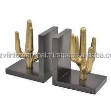 ที่ตั้งหนังสือหินอ่อนสีขาวเคลือบผงทองลวดเหล็กดีไซน์ไม่เหมือนใครพระอาทิตย์ขึ้น - Product Image 5