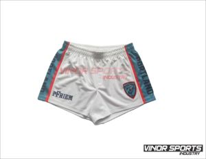 Pantalones cortos de rugby para hombre con impresión por sublimación completa personalizada Diseño transpirable del fabricante Sialkot - Product Image 4